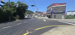 용인시, 남사읍 북리삼거리 자최전 차로 확장 공사 마무리