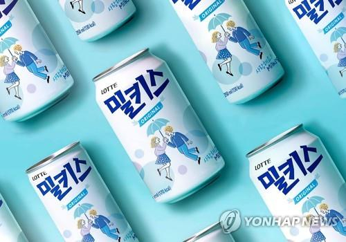 롯데칠성음료 밀키스. 연합뉴스