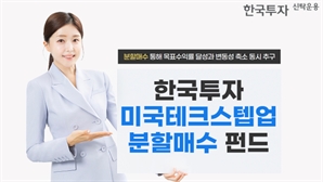 안정성·수익률 모두 잡았다…한투운용, 美 테크분할매수 펀드 출시