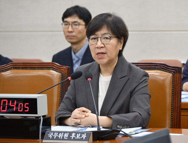 정은경 "'의료갈등 정상화' 가장 시급… 전공의 수련협의체 신속히 할 것"