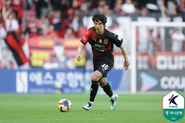 포항 스틸러스의 기성용. 사진 제공=한국프로축구연맹