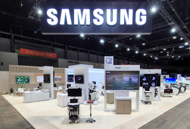 북미영상의학회(RSNA) 2024 삼성메디슨 부스 전경. 사진 제공=삼성메디슨