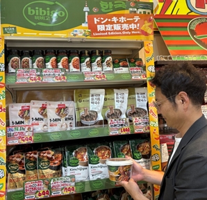 비비고, 日 돈키호테 뚫었다…현지 200개 전용 매대 입점