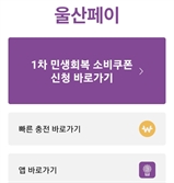민생회복 소비쿠폰, 울산페이로 받으면 혜택이 두 배
