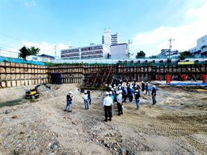 이상일 용인시장, 옛 기흥중 부지 건설 다목적체육시설 설계 뜯어고쳤다