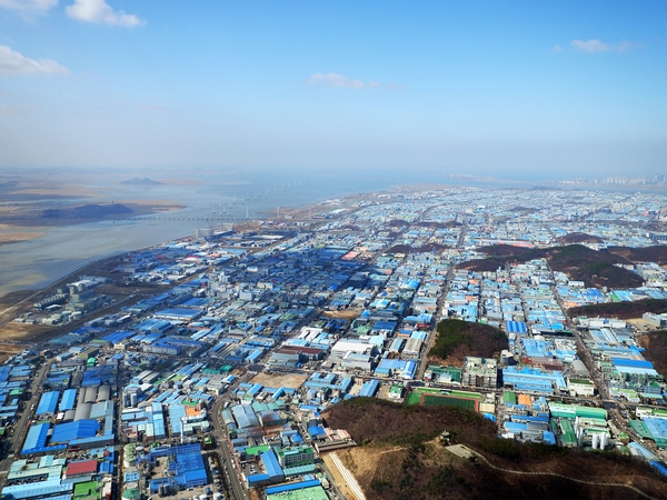 반월국가산업단지 전경. 안산시 제공