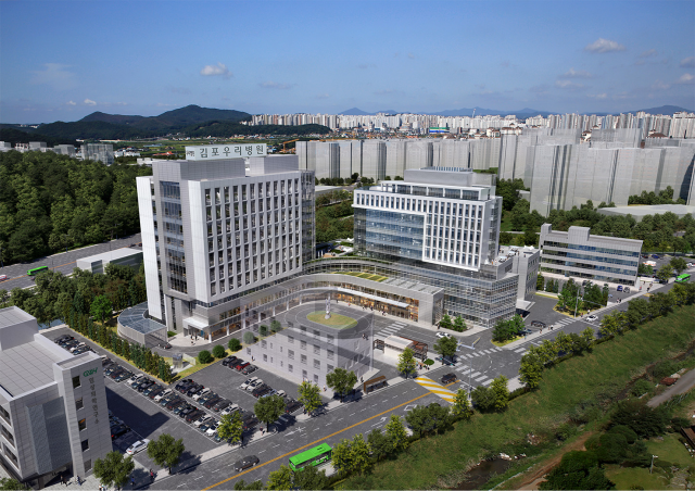 김포우리병원 조감도. 사진 제공=김포우리병원