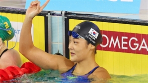 조현주, 세계선수권 女 자유형 200m서 한국新 세우며 준결승 진출
