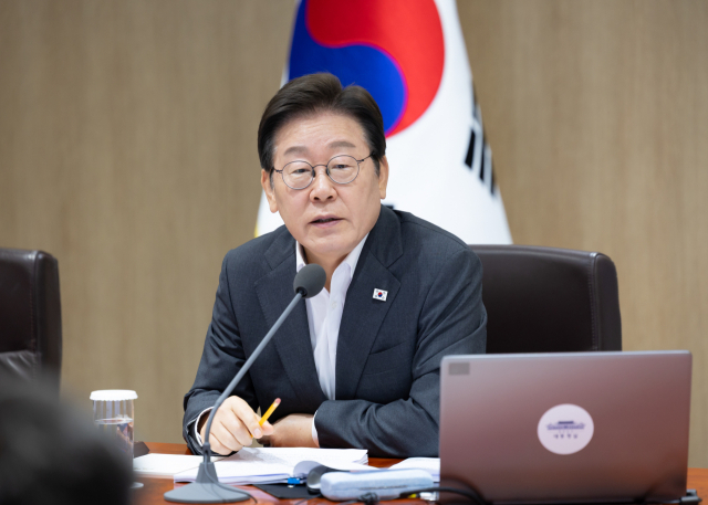 이재명 대통령이 29일 서울 용산 대통령실 청사에서 열린 국무회의에서 발언하고 있다. 사진=대통령실