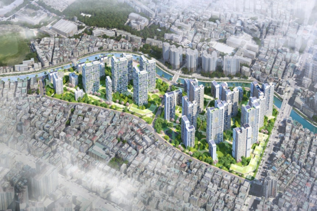 수유12구역 도심복합사업 조감도. 사진 제공=국토
