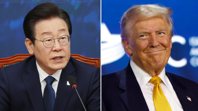 이재명 대통령과 트럼프 미국 대통령. 연합뉴스