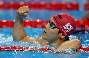 지유찬, 세계선수권 남자 자유형 50m 7위…메달 획득 실패