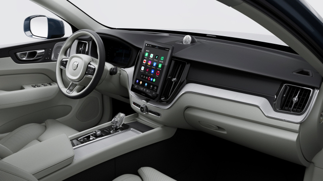 볼보 신형 XC60 내부 디자인. 사진 제공=볼보자동차코리아