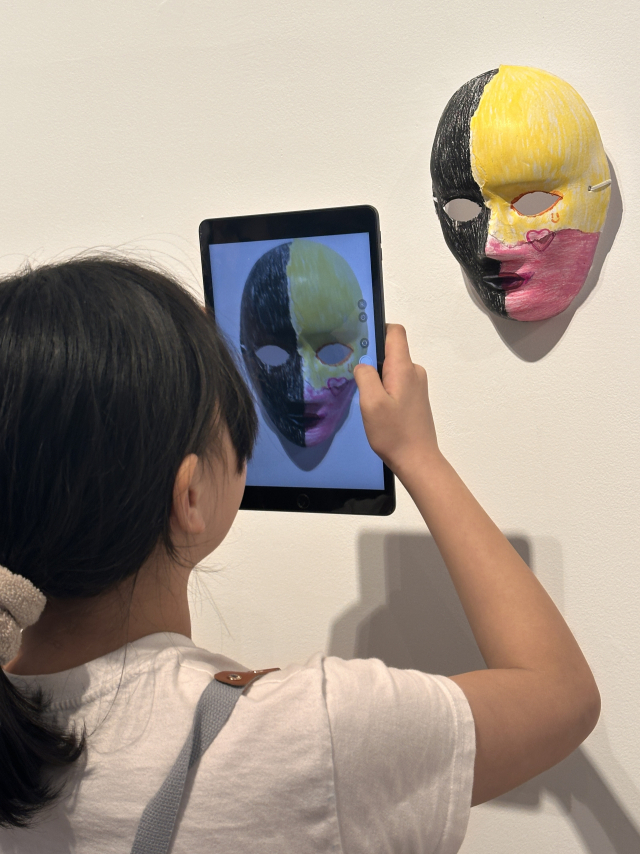 인공지능(AI) 디지털팔레트 예술공유학교. 사진 제공 = 경기도교육청