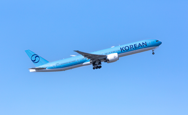 9월 중순부터 ‘프리미엄석(Premium Class)’ 좌석이 도입되는 보잉 777-300ER 항공기. 사진제공=대한항공