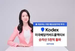 삼성운용, KODEX 미국배당커버드콜액티브 순자산 5000억 달성