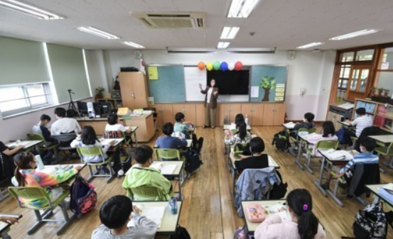 초등학교 수업 모습. 연합뉴스