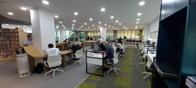 파주시 도서관 디지털 자료실. 사진 제공=파주시