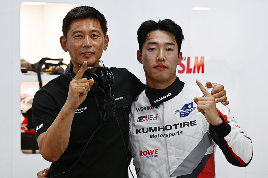 금호 SLM 노동기, 슈퍼레이스 5라운드 예선 1위...복귀 첫 폴 포지션 쟁취