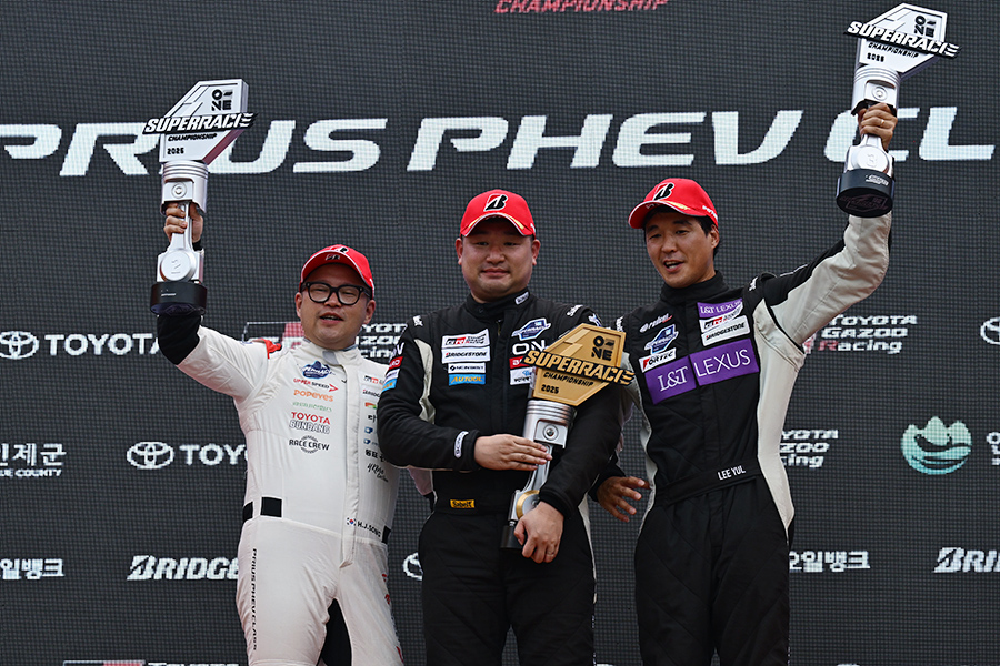 부산과학기술대학교 강창원, 올 시즌 첫 번째 포디엄 정상!...프리우즈 PHEV 클래스 10경기 연속 포디엄