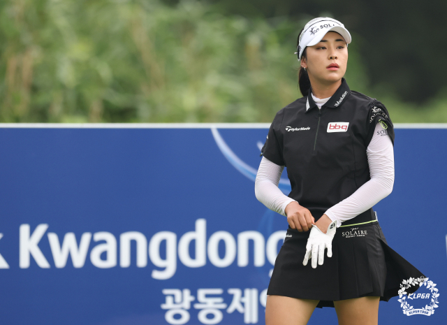제주삼다수 마스터스에 출전한 윤이나. 사진 제공=KLPGA