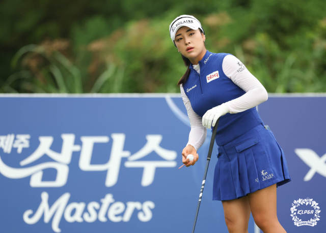 제주삼다수 마스터스에 출전한 윤이나. 사진 제공=KLPGA
