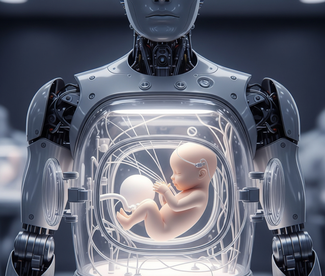 "여성 대신 로봇이 애를 낳는 시대 온다?"…中, AI 임신 로봇 1년 내 상용화 선언