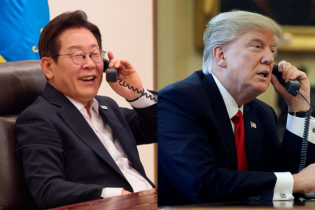 이재명 대통령(왼쪽)과 트럼프 미국 대통령. 사진=뉴스1, 연합뉴스