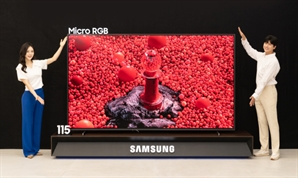中 따돌릴 ‘초격차’ 카드…삼성전자, 세계 첫 마이크로 RGB TV 공개