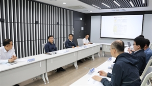 강주엽 행복청장, 중대재해처벌법 의무이행사항 점검