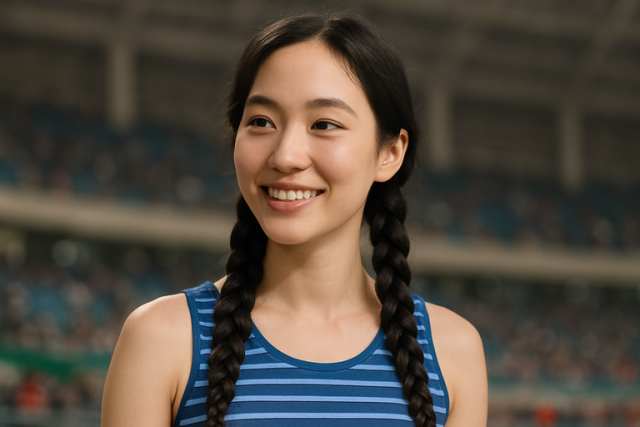 "750점 만점에 고작 462점인데"…미모의 육상女, 中 명문 베이징대 어떻게 합격했나 보니