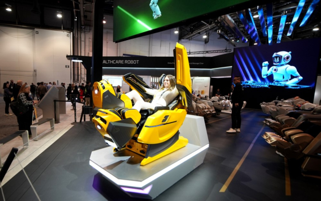 CES2025에서 공개된 바디프랜드 AI헬스케어로봇 '733'. 사진 제공=바디프랜드