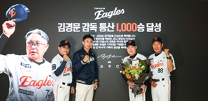 김승연 회장, 김경문 한화이글스 감독에 "영원한 전설로 기억되길"
