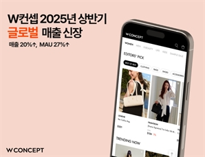 “K패션의 위력”…W컨셉, 상반기 글로벌 매출 20% 증가