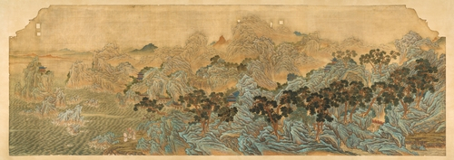 이상범의 ‘삼선관파도’