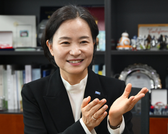 이해민 조국혁신당 의원이 서울 여의도 국회 의원회관에서 서울경제신문과 인터뷰를 갖고 있다. 성형주 기자