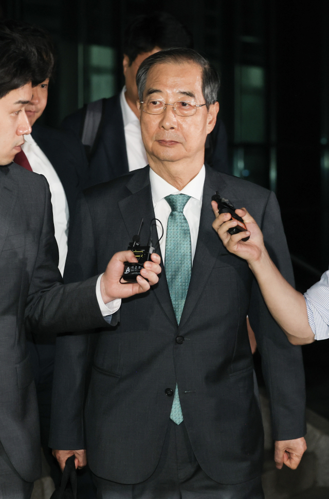한덕수 전 총리.