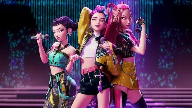 넷플릭스 애니메이션 '케이팝 데몬 헌터스' 스틸컷, 사진제공=넷플리스