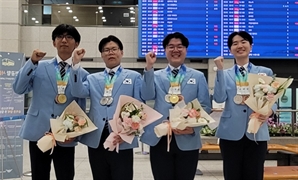 국제지구과학올림피아드서 한국대표단 전원 메달 획득