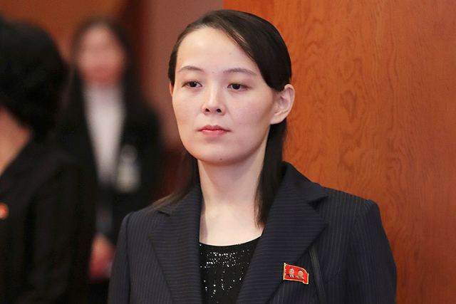김여정 북한 노동당 부부장. 연합뉴스