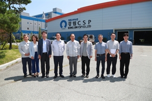 BJFEZ 전략품목 신사업 발굴…강림CSP 현장서 기업 애로 청취