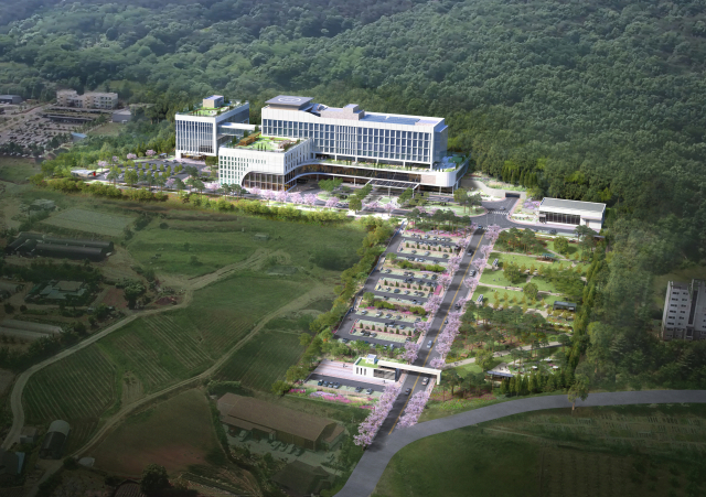 아산 경찰병원 조감도. 사진제공=충남도