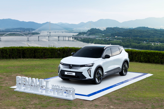 르노코리아 전기차 ‘세닉 E-Tech 100% 일렉트릭’. 사진제공=르노코리아