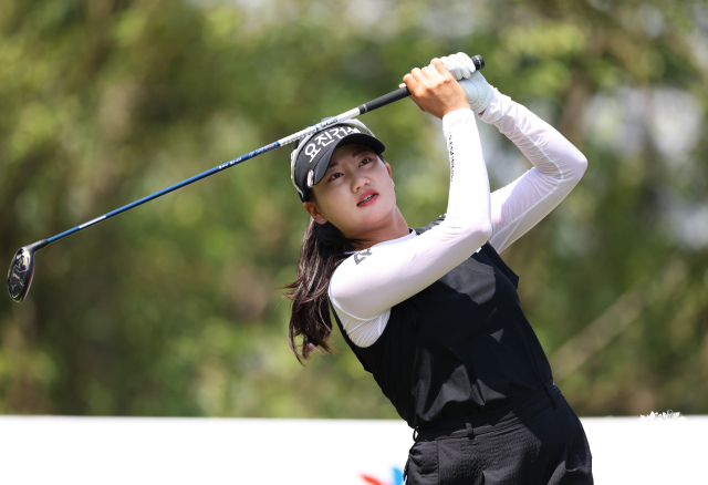 티샷을 하고 있는 노승희. 사진 제공=KLPGA