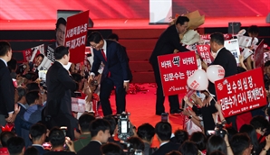 野 결선 선명성 경쟁…金 "정권 끝장낼 것" 張 "선봉에 설 것"