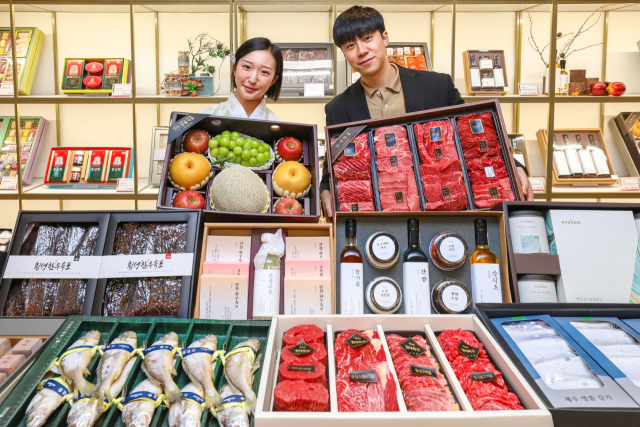 현대백화점은 오는 27일부터 다음달 15일까지 예약 판매를 진행한다. 한우·굴비·청과·건강식품 등 인기 선물세트들. 사진 제공=현대백화점
