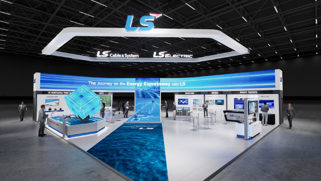 LS일렉트릭·LS전선의 ‘2025 기후산업국제박람회' 부스 조감도. 사진 제공=LS일렉트릭
