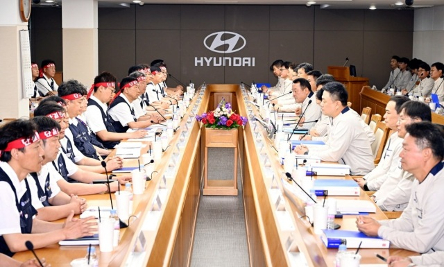 현대차와 노조가 임단협 협상을 벌이고 있다. 연합뉴스
