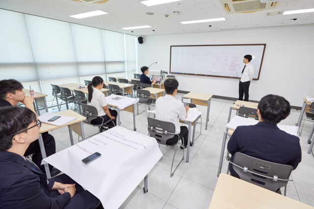 인하대학교의 ‘2025 상반기 취업캠프(인하 퍼스트클래스)’ 진행 현장. 사진제공=인하대