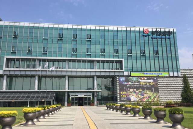 부안군청 전경. 부안군 제공